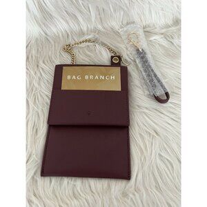 Bag Branch Slim 5 Pocket Handbag Essentials Organizer plum color